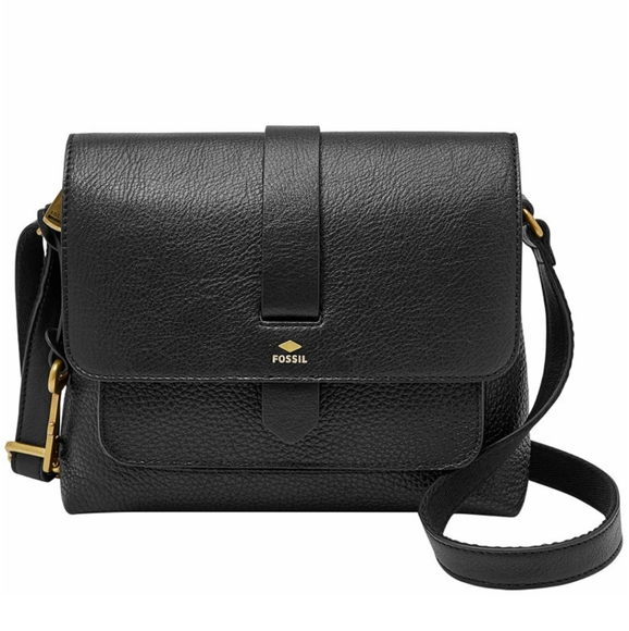 Fossil Handbags - Fossil Black Kinley Crossbody Bag